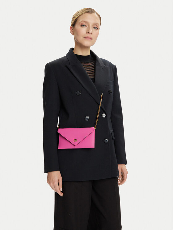 PINKO PINKO Handtasche Flat Purse Mini AI 25-26 PCPL 105347 A0F1 Rosa