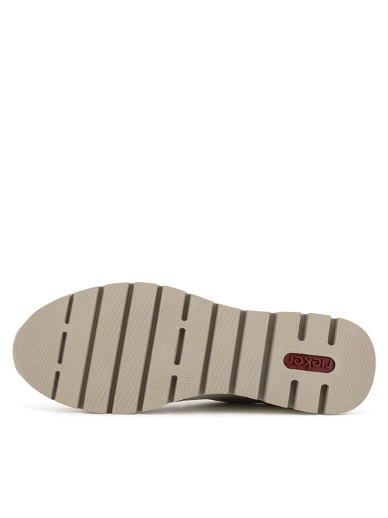Rieker Rieker Sneakersy N8308-64 Beżowy