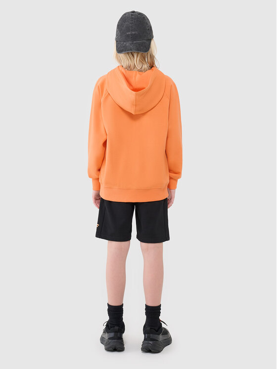 4F 4F Bluza BASIC+ Pomarańczowy Oversize
