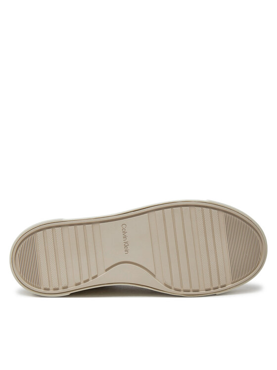 Calvin Klein Calvin Klein Сникърси Ff Cupsole Lace Up W/Ml Mix M HW0HW02125 Бежов