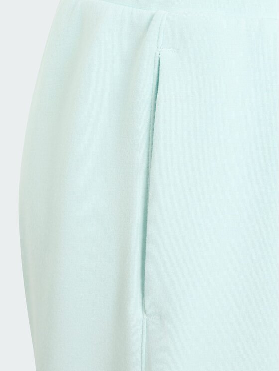 adidas adidas Spodnie materiałowe 168518 Turkusowy Regular Fit