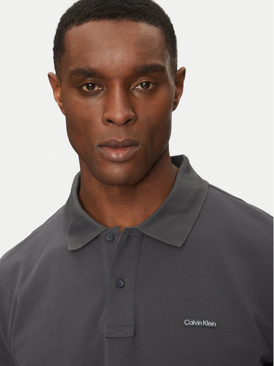 Calvin Klein Jeans Calvin Klein Jeans Tricou polo J30J327534 Gri Regular Fit