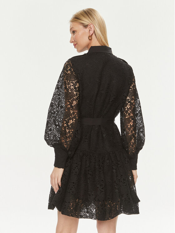 Bruuns Bazaar Bruuns Bazaar Sukienka koktajlowa Avril BBW3835 Czarny Regular Fit