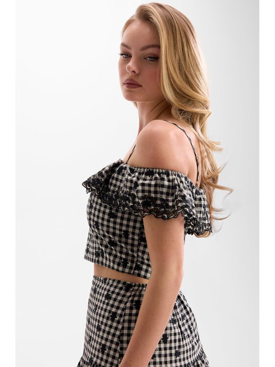 Guess Guess Top 182710 Czarny Classic Fit