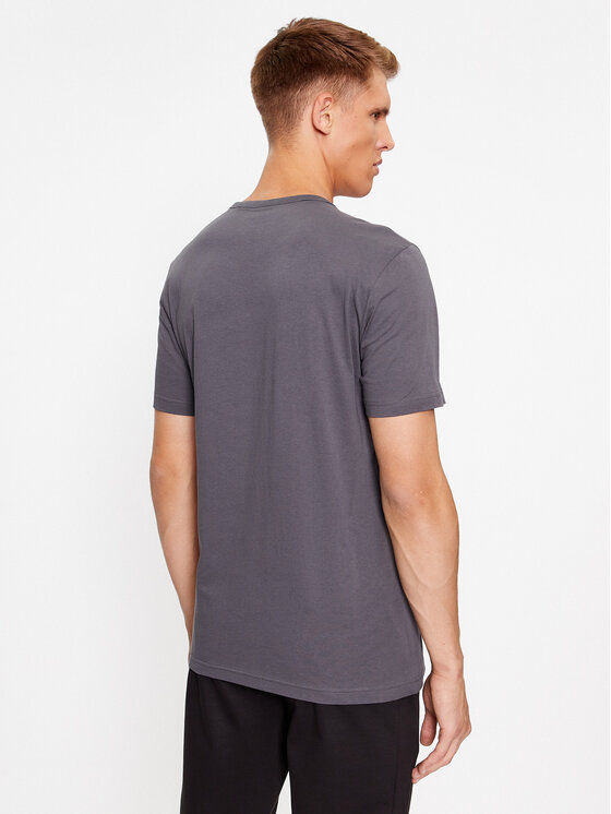 BOSS Boss Тишърт Tee Curved 50469062 Сив Regular Fit