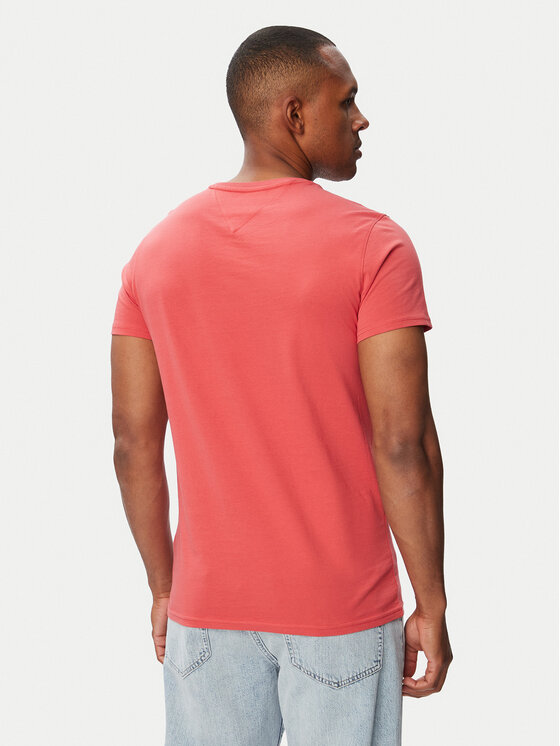 Tommy Jeans Tommy Jeans T-shirt DM0DM04411 Rosso Slim Fit