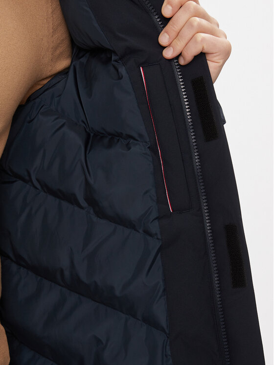 Tommy Hilfiger Tommy Hilfiger Žieminė striukė Rockie MW0MW32782 Tamsiai mėlyna Regular Fit