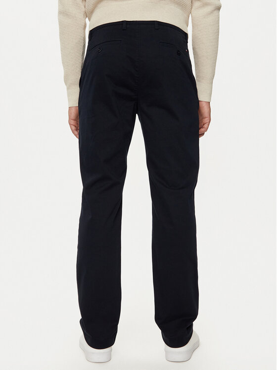 Tommy Hilfiger Tommy Hilfiger Chino Denton MW0MW37873 Tamnoplava Slim Fit