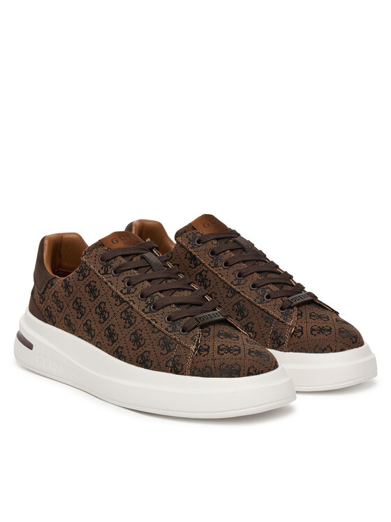 Guess Guess Sneakersy FMJEBA FAL12 Hnedá