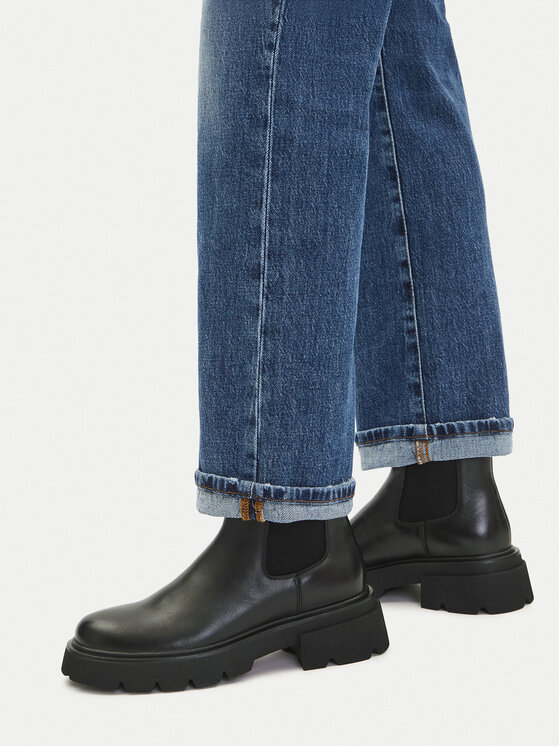 Badura Badura Klassische Stiefeletten C-WFA3115-1Z Schwarz