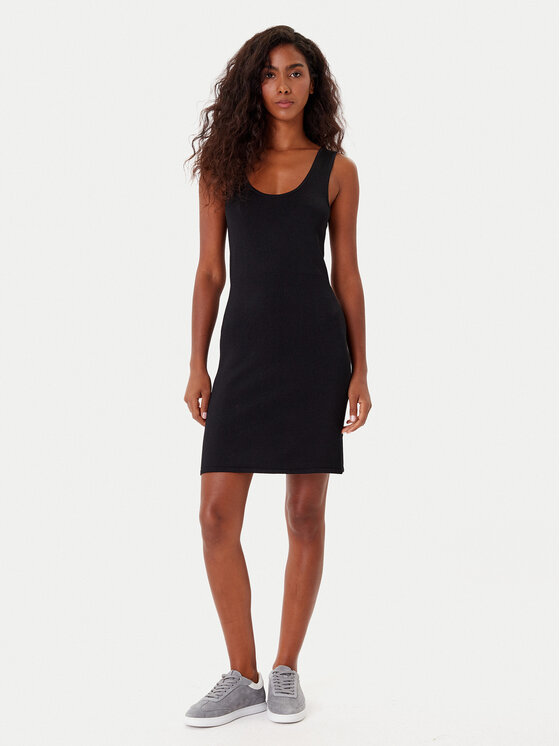 Calvin Klein Jeans Calvin Klein Jeans Kleid für den Alltag LV044C347G Schwarz Slim Fit