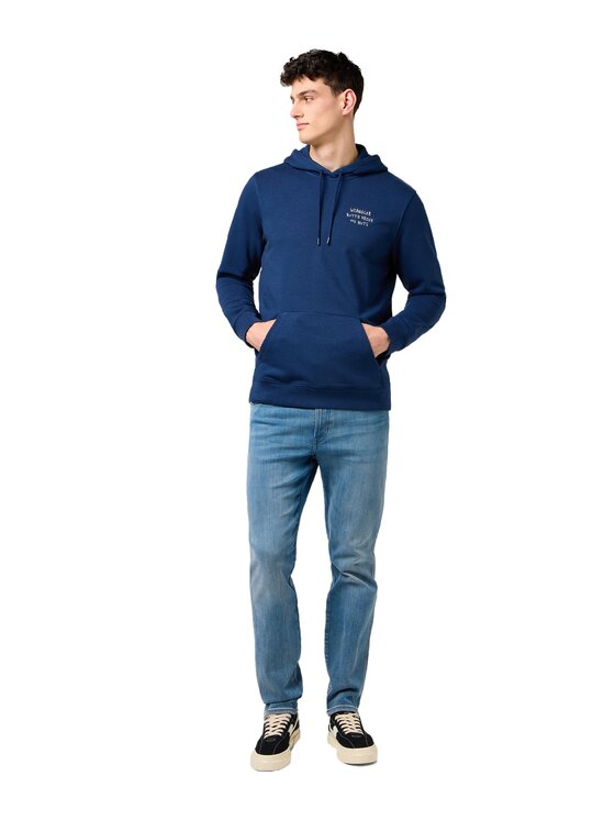 Wrangler Wrangler Bluza 112371521 Granatowy Regular Fit