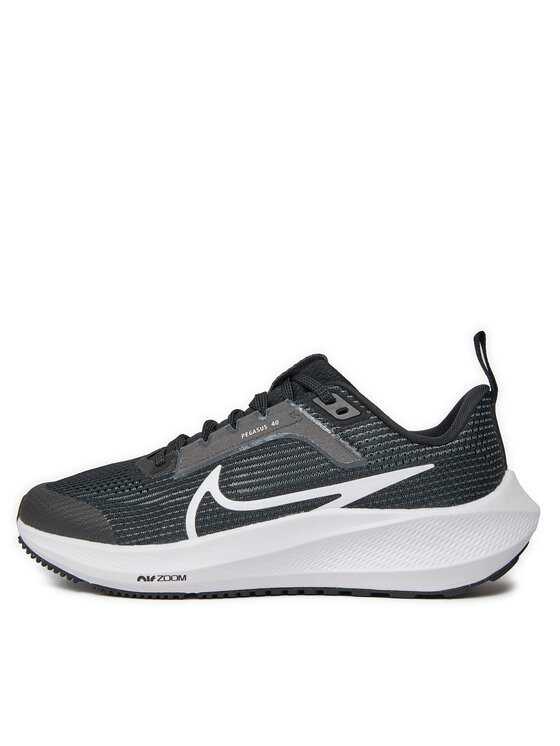 Nike Nike Buty do biegania Air Zoom Pegasus 40 (GS) DX2498 001 Czarny
