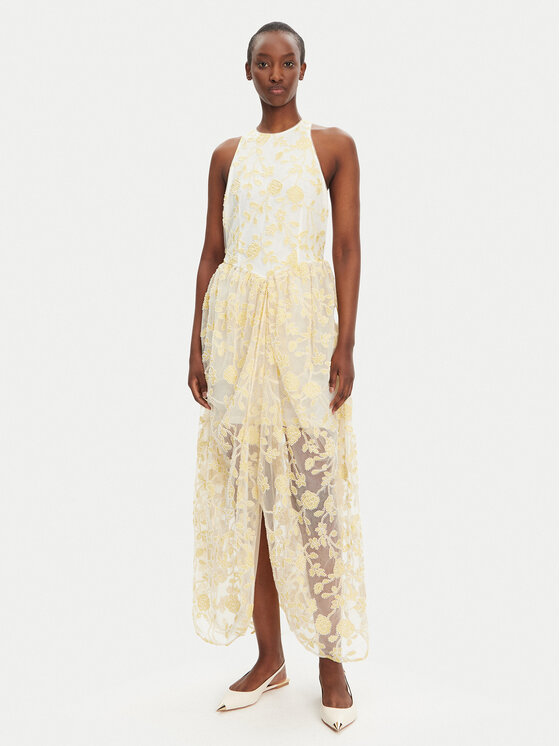 ROTATE ROTATE Õhtune kleit 113976858 Kollane Regular Fit