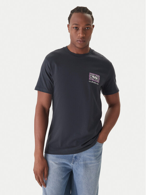 Quiksilver Quiksilver T-Shirt EQYZT08192 Szary Regular Fit