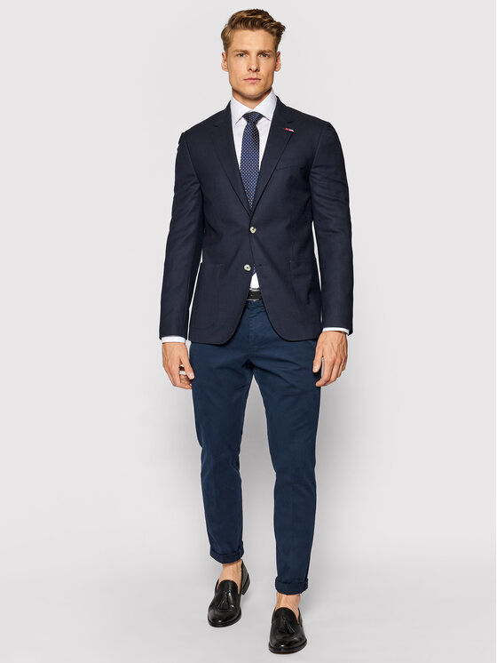 Giacca da abito TT0TT02317 Blu scuro Tailored Fit