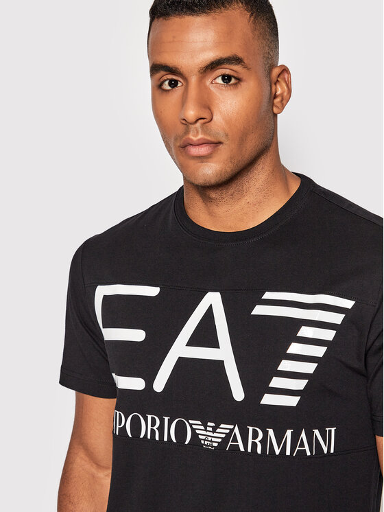 T-shirt 6LPT24 PJ7CZ 1200 Nero Regular Fit