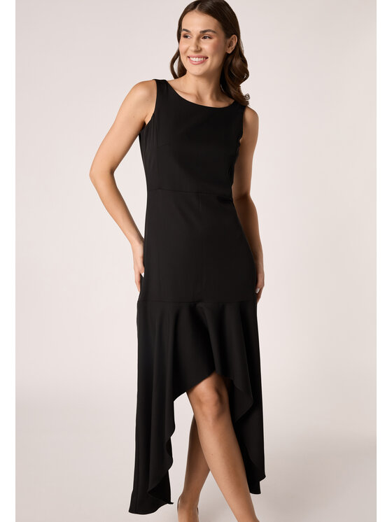 QUIOSQUE QUIOSQUE Letné šaty QUIOSQUE 4SF006299 Čierna Regular Fit