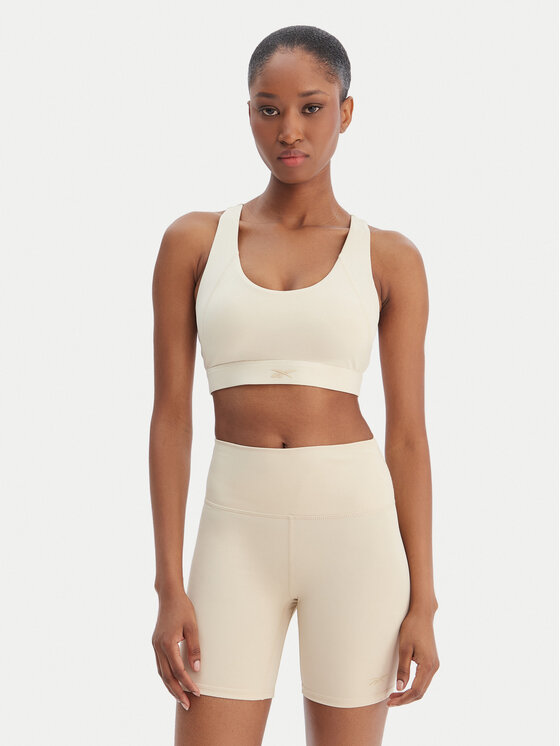 Reebok Športová podprsenka Reebok x Ewa Chodakowska Ela RK25615CCW Béžová
