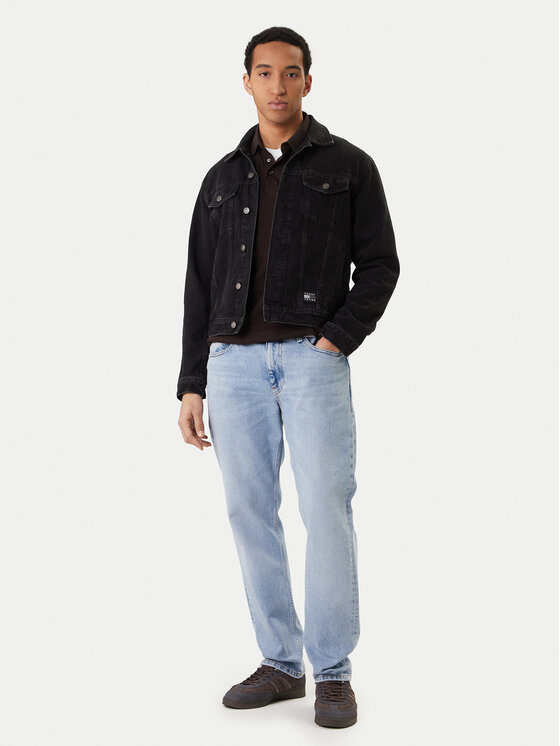 Tommy Jeans Tommy Jeans Дънково яке Ryan DM0DM22670 Черен Regular Fit