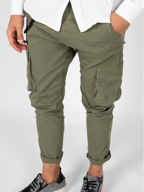 Xagon Xagon Spodnie materiałowe P24032CR4036 Khaki Slim Fit