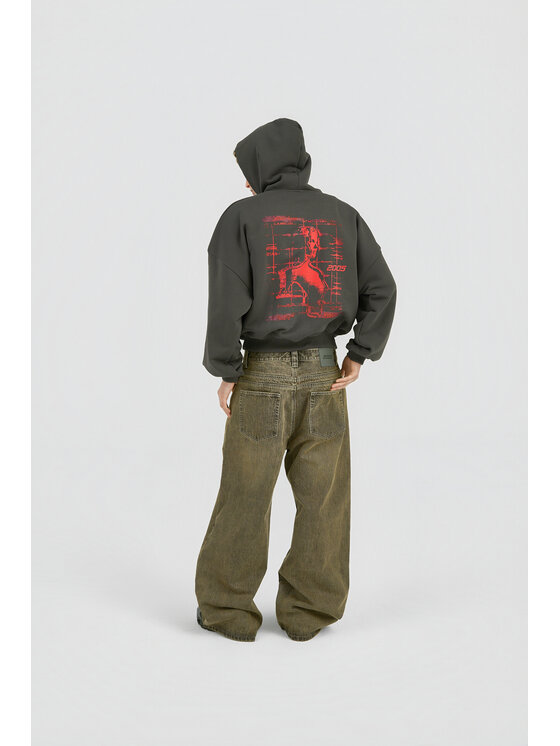 2005 2005 Bluza Vapour Soul Szary Oversize