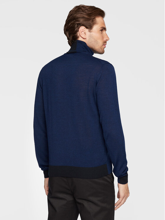 Dolcevita 3332M502 223817 Blu scuro Regular Fit