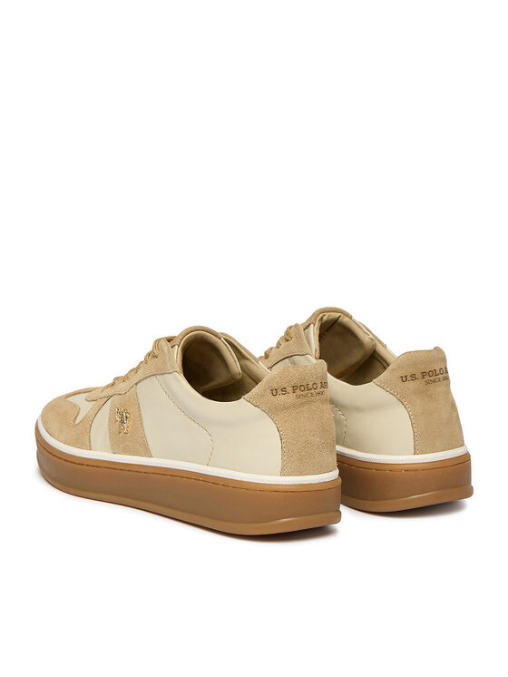 U.S. Polo Assn. U.S. Polo Assn. Sportcipők EO-HAIRY001W/6LS1 Ekru