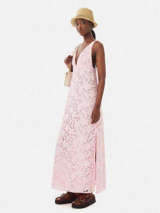 MICHAEL Michael Kors MICHAEL Michael Kors Poletna obleka MS683HIKR1 Svetlo rožnata Slim Fit