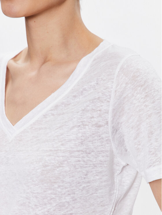 Calvin Klein Calvin Klein T-Shirt K20K205551 Biały Regular Fit