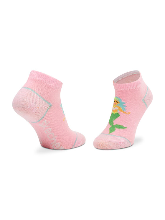 Skechers Skechers Set di 6 paia di calzini lunghi da bambini SK43081 Multicolore