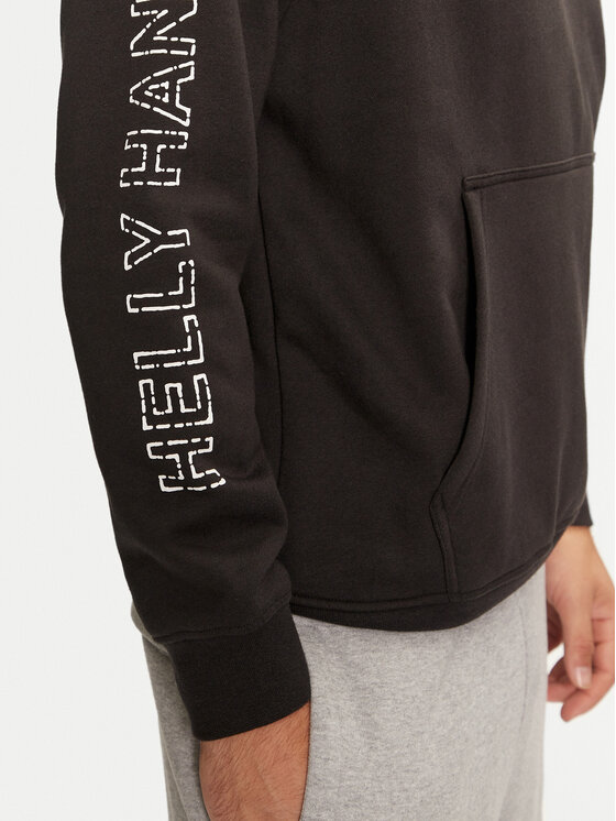 Helly Hansen Helly Hansen Bluză Graphic 54158 Negru Regular Fit
