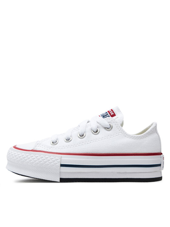 Converse Converse Sportbačiai Chuck Taylor All Star Eva Lift Canvas Platform 372862C Balta