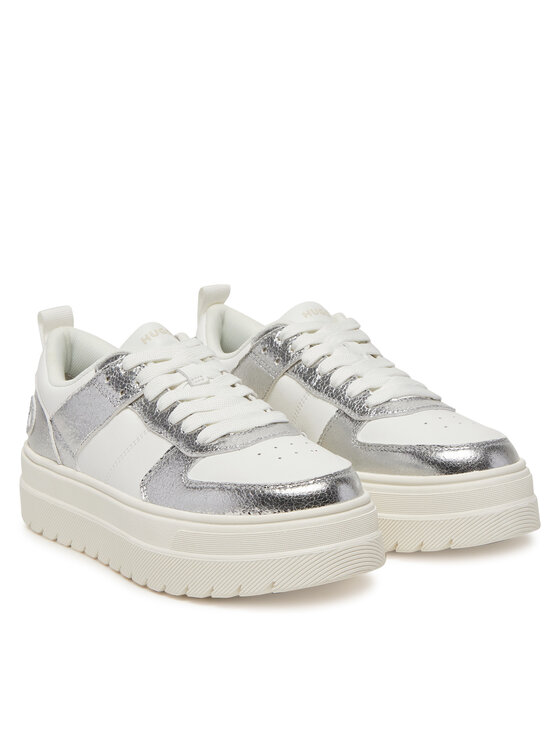 HUGO HUGO Sneakersy Lyssa Tenn 50541577 Biały