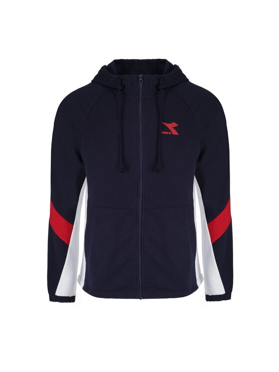 Diadora Diadora Komplet dresowy DIADORA TRACKSUIT HD FZ CORE Granatowy Regular Fit