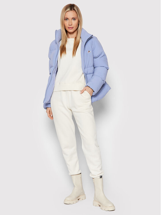 Giubbotto piumino 114578 Viola Regular Fit