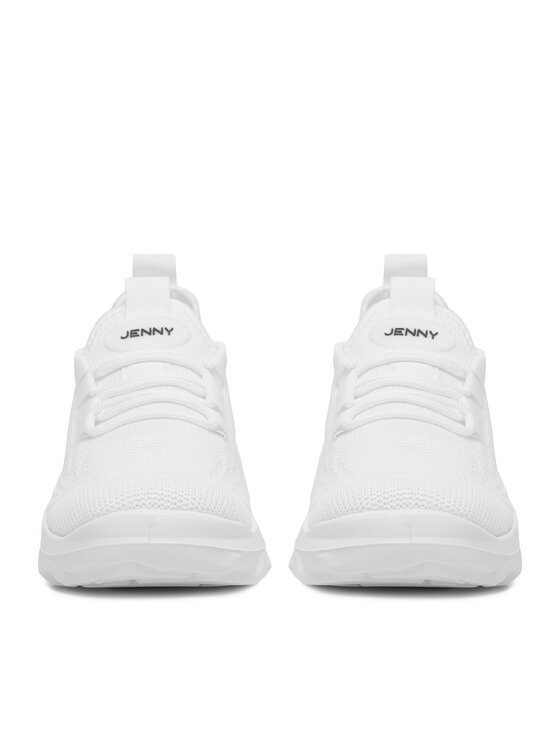 JENNY JENNY Sneakersy CEO-WFA2711-1 Biela