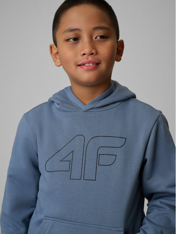 4F 4F Felpa 4FJRSS26TSWSM2748-32S Blu scuro Regular Fit