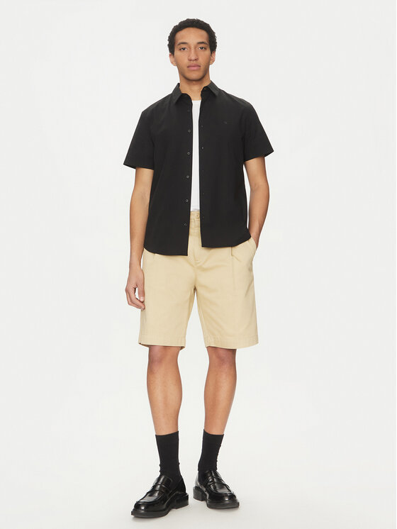 Calvin Klein Calvin Klein Сорочка Classic LV04LB125G Чорний Regular Fit