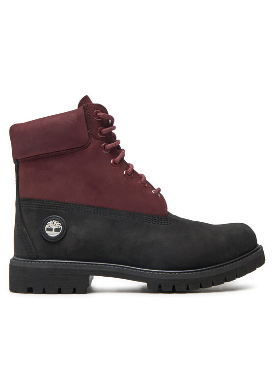 Timberland Pohodni čevlji 6 In Premium TB0A2P6WEJE1 Bordo Rdeča