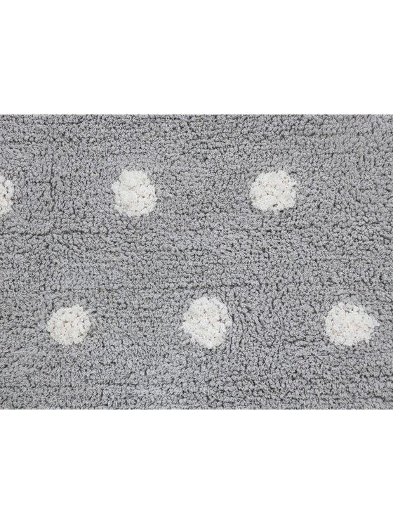 Lorena Canals Lorena Canals Dywan dziecięcy Dywan Bawełniany Mini Biscuit Pearl Grey 70x100 Szary