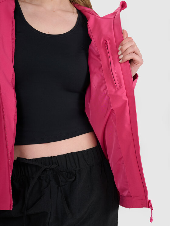 4F 4F Kurtka przejściowa MULTI ACTIVE Różowy Regular Fit