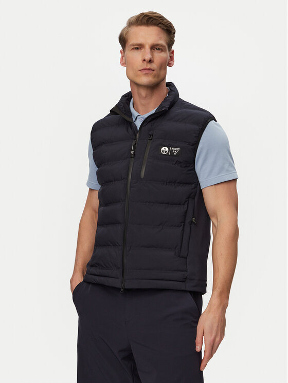 Guess Guess Bodywarmer M6GL38 W2167 Dunkelblau Regular Fit