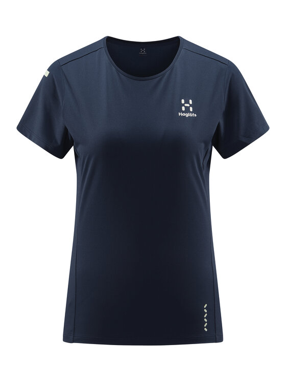 Haglöfs Haglöfs T-Shirt L.I.M Tech Tee Women Granatowy Active Fit