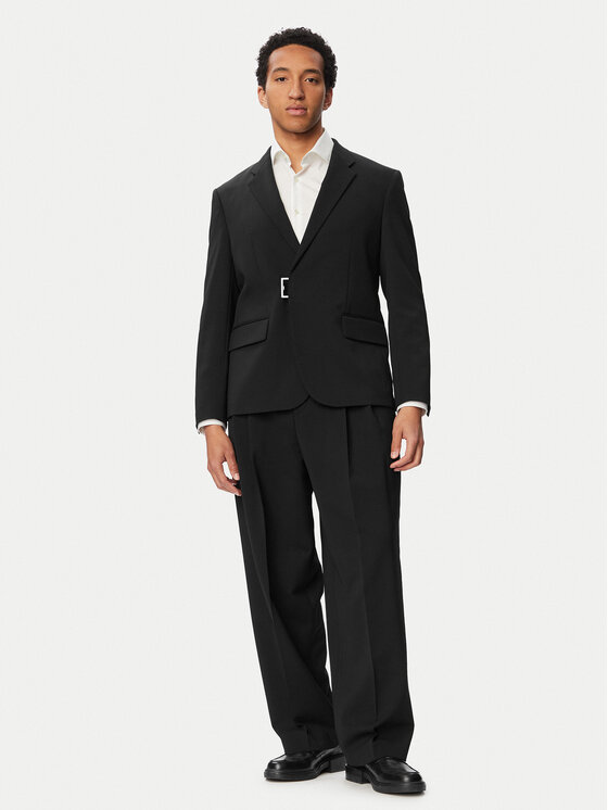 HUGO HUGO Giacca da abito Hans 263X 50565557 Nero Slim Fit