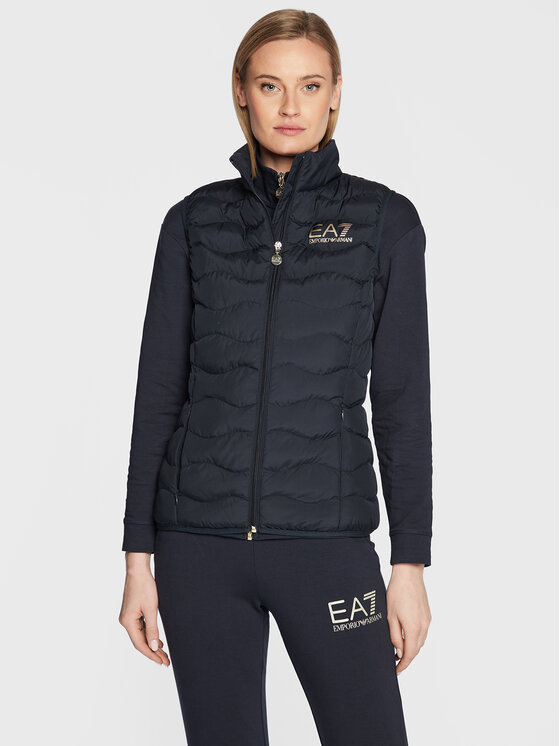 Gilet 8NTQ08 TNF8Z 0540 Blu scuro Regular Fit