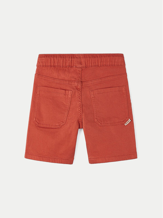 Mayoral Mayoral Шорти от плат 3269 Оранжев Regular Fit