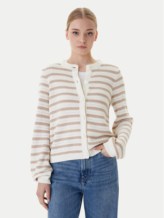 Vero Moda Vero Moda Cardigan Gorgeous 10338565 Bej Regular Fit