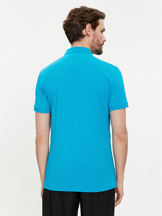 BOSS Boss Polo majica Paule 50512789 Modra Slim Fit