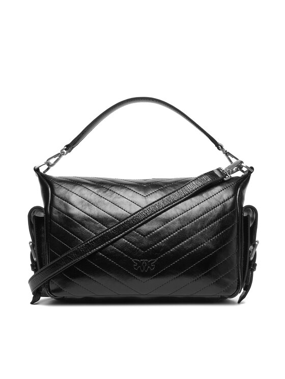 PINKO PINKO Geantă Cargo Camera Bag Al 25-25 PLTT 105110 A2JC Negru